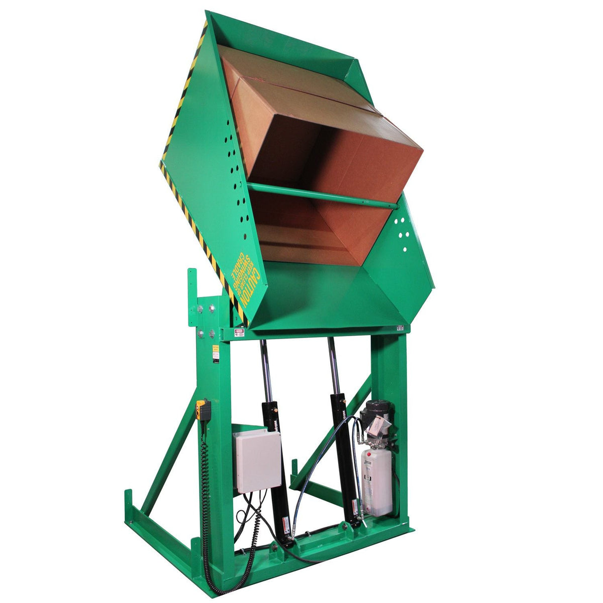 Box Dumping Machine for Sale — Iron Forge Industrial