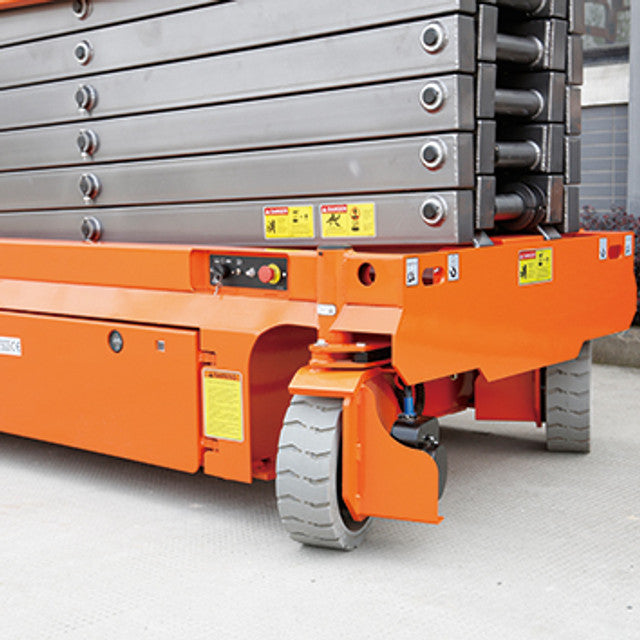 Ballymore Drivable Scissor Lift 45' Platform, 500 Lb. Capacity