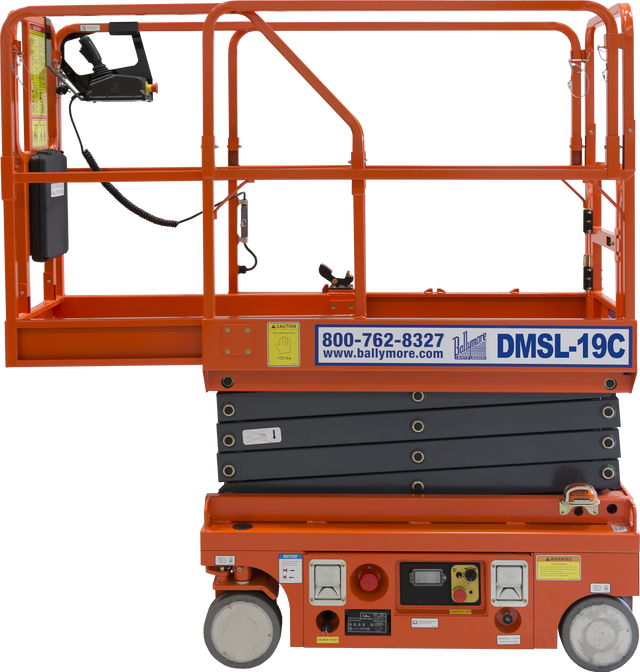 Ballymore Drivable Compact Mini Scissor Lift Platform Height 19ft (DMSL-19C)
