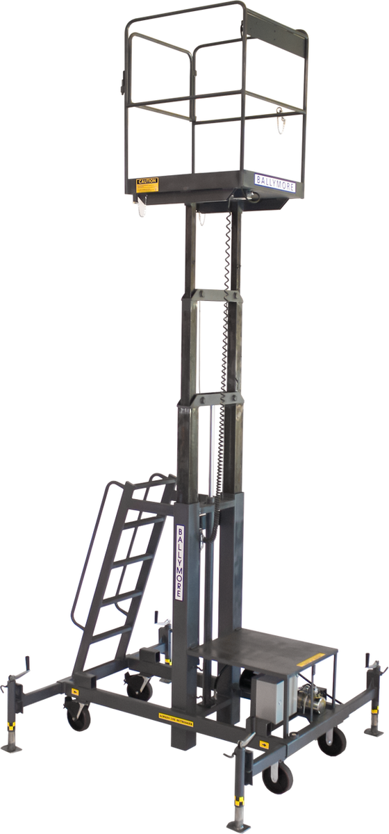 Ballymore 15'DC Powered MRO Lift (MR-15-DC) — Iron Forge Industrial
