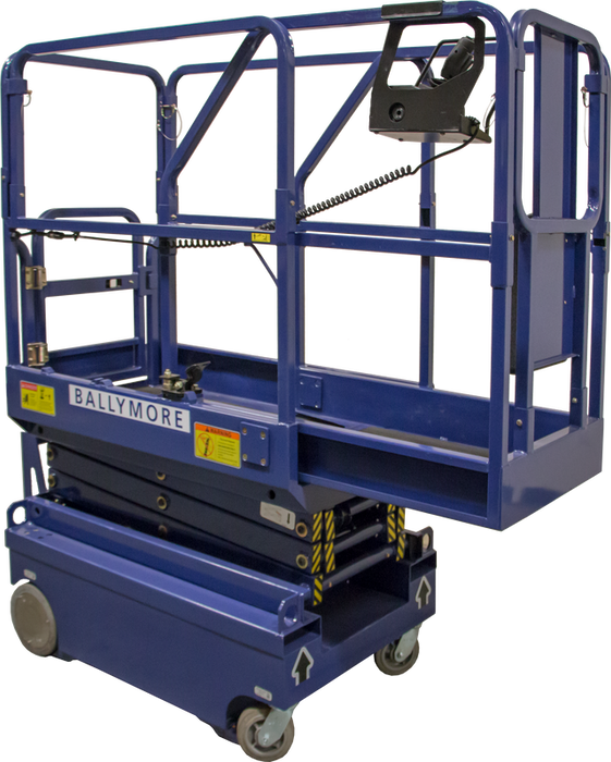 Ballymore Drivable Mini Scissor Lift 10' Platform 500 Lb. Capacity (DMSL-10)