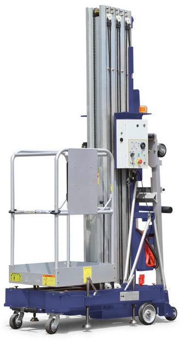 Ballymore Mobile 1 Person Vertical - 30' Lift, 300 Lb. Capacity (BMVL-30)