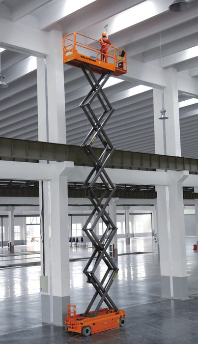 Ballymore Drivable Scissor Lift 40' Platform, 550 Lb. Capacity (DSL-40)