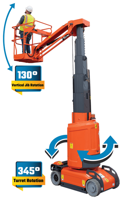 Ballymore Drivable Mini-Boom Vertical Mast Lift (DVML-30RJ)