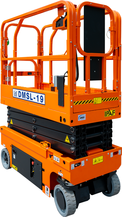 Ballymore Drivable Mini Scissor Lift 19' Platform 500 Lb. Capacity (DMSL-19)