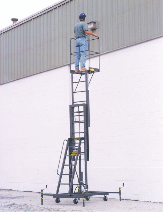Ballymore One Person Lift 20"L x 28"W Platform - Hydraulic Hand Pump Lift (BL-315)