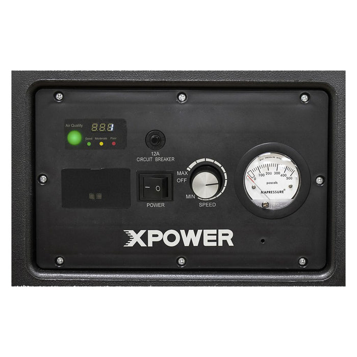 XPOWER AP-2500D DC Brushless Motor 1800CFM Commercial HEPA Air Filtration System with PM2.5 Sensor