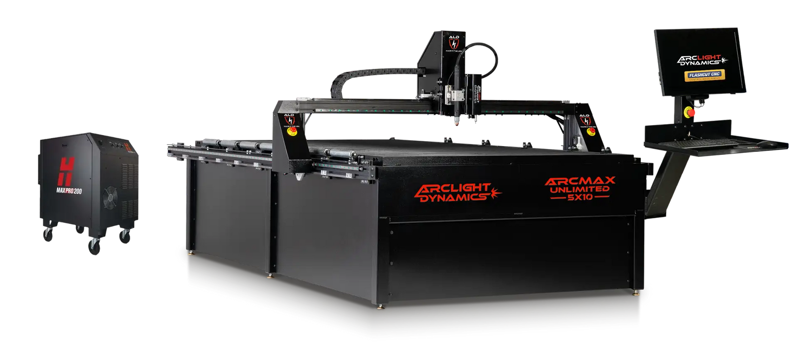 Arclight Dynamics Arc Max Unlimited 5×10 CNC Plasma Table