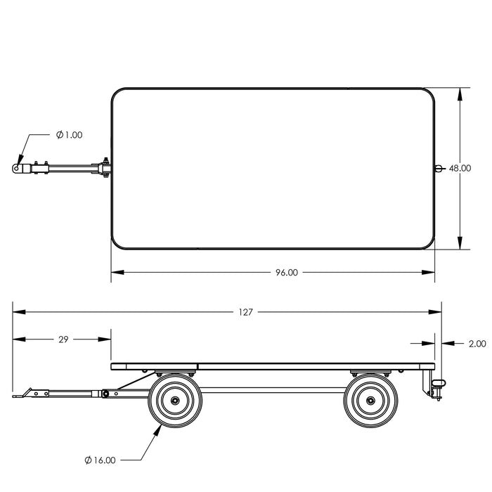Valley Craft- Quad-Steer Trailers