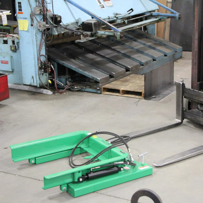 Valley Craft- Forklift Attachment – Powered Dumping System
