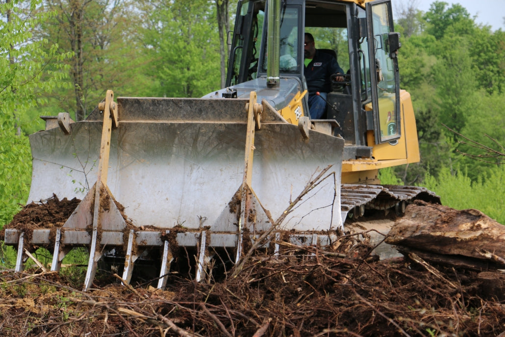 Dozer Bull Rake Kenco Dozer Moldboard Rake — Iron Forge Industrial