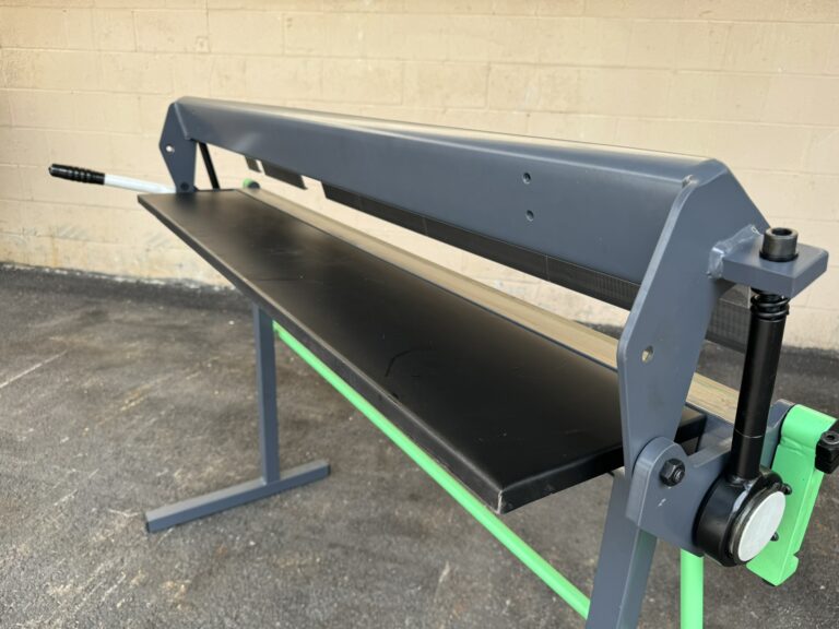 Tin Knocker HM Machinery Rear Support Table Attachment