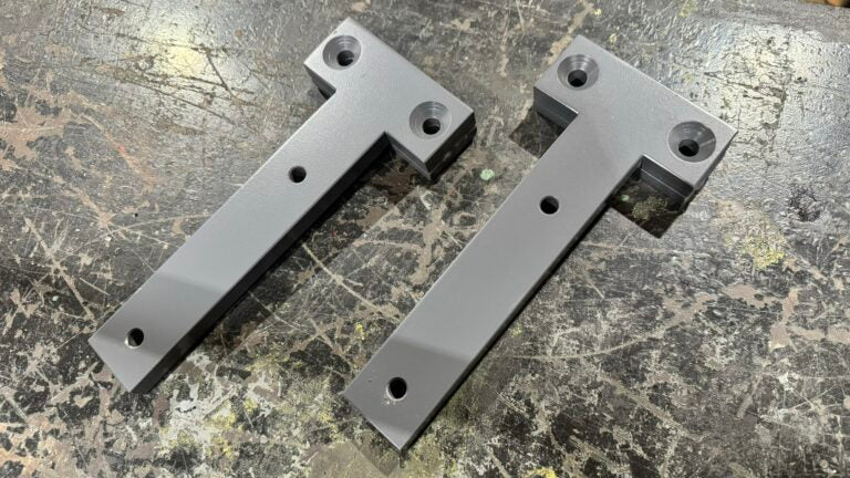 Tin Knocker HM Machinery Bench Mounting Brackets