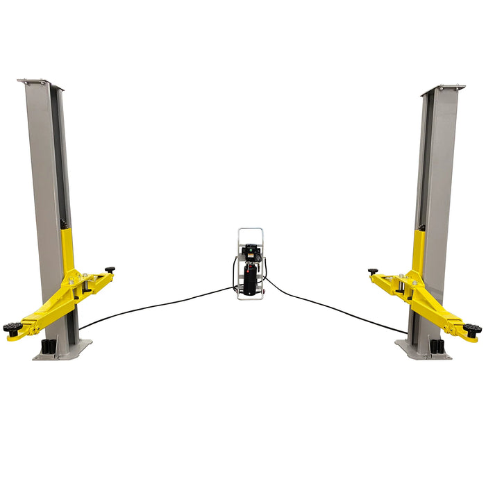 National Auto Tools C7000 7,000 Lb. Portable Two Post Auto Lift