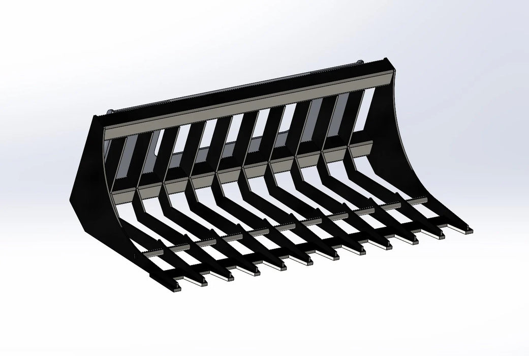 Top Dog Attachments Light Duty Rock Bucket