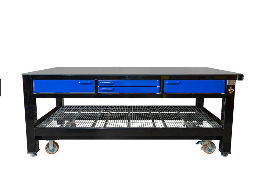 Badass Workbench QUICK SHIP 3BAY SD — Iron Forge Industrial