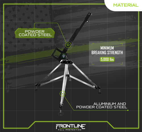 Frontline Fall QAN75-US Patriot™ Quadpod Confined Space System - Made in USA