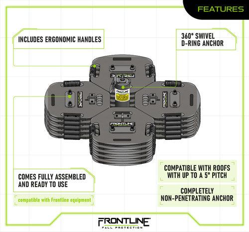 Frontline Fall CO2NN Counterweight Anchor System (Commando)