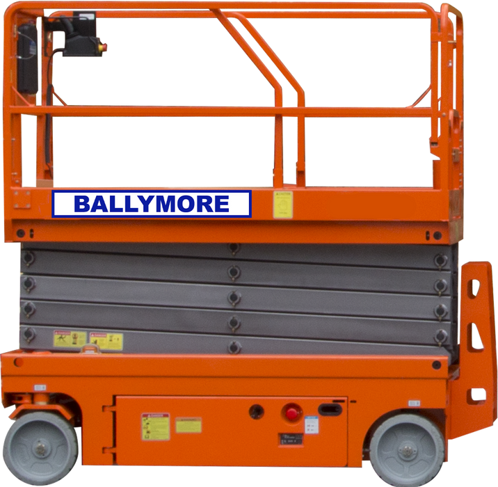 Ballymore Drivable Scissor Lift 32' Platform, 700 Lb. Capacity (DSL-32)
