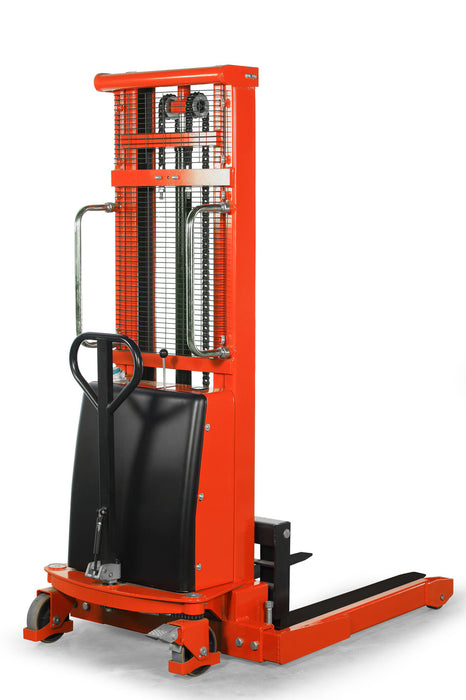 Ballymore Battery Operated Power Lift Stacker - 2200 Lb. Capacity - 138" Lift (BALLYPAL22AG138)