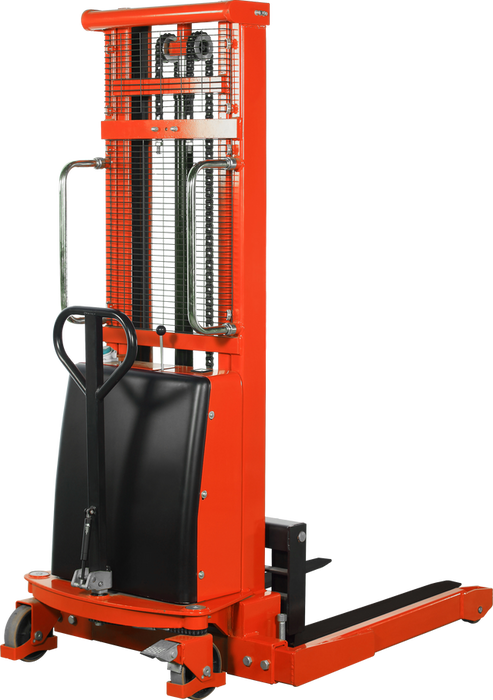 Ballymore Battery Operated Power Lift Stacker - 2200 Lb. Capacity - 63" Lift (BALLYPAL22AG63)