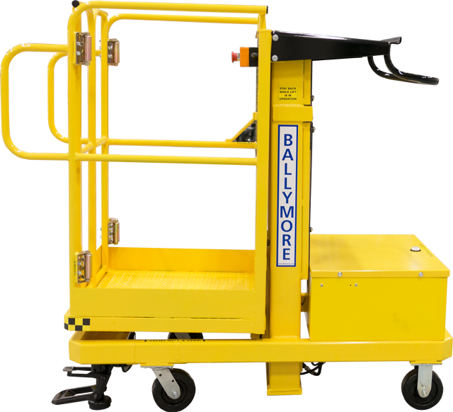 Ballymore Mini Merchandise Lift, 12' Yellow (BMML-9)
