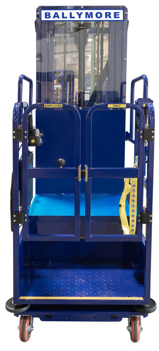 Ballymore Drivable Power Stocker Vertical Mast Lift - With Safety Sensor (PS-12DRVS)