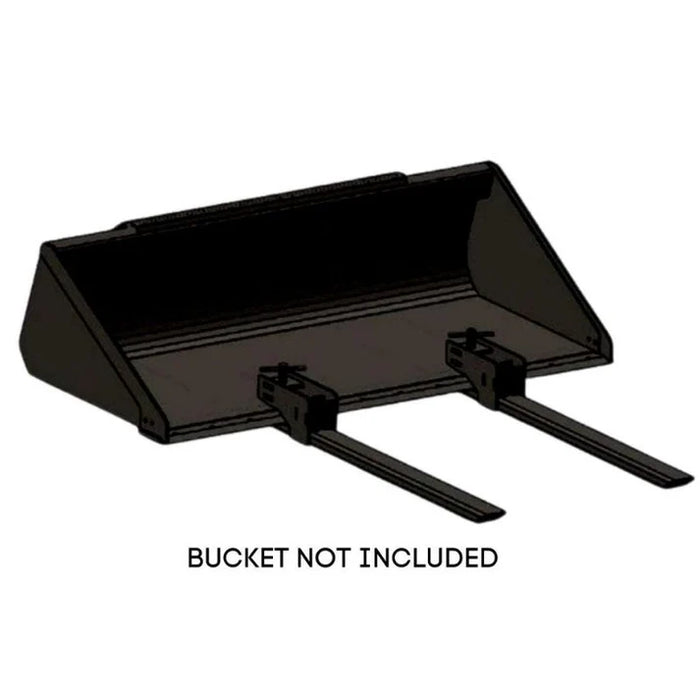 Top Dog Attachments  Clamp-On Pallet Fork