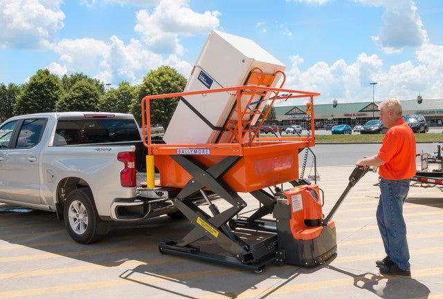 Ballymore Portable Loading Dock - 1,500 Lb Load Capacity, 55 In Lifting Height Max. (PLD PLUS)