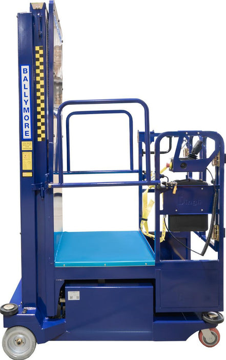 Ballymore Drivable Power Stocker Vertical Mast Lift - With Safety Sensor (PS-12DRVS)
