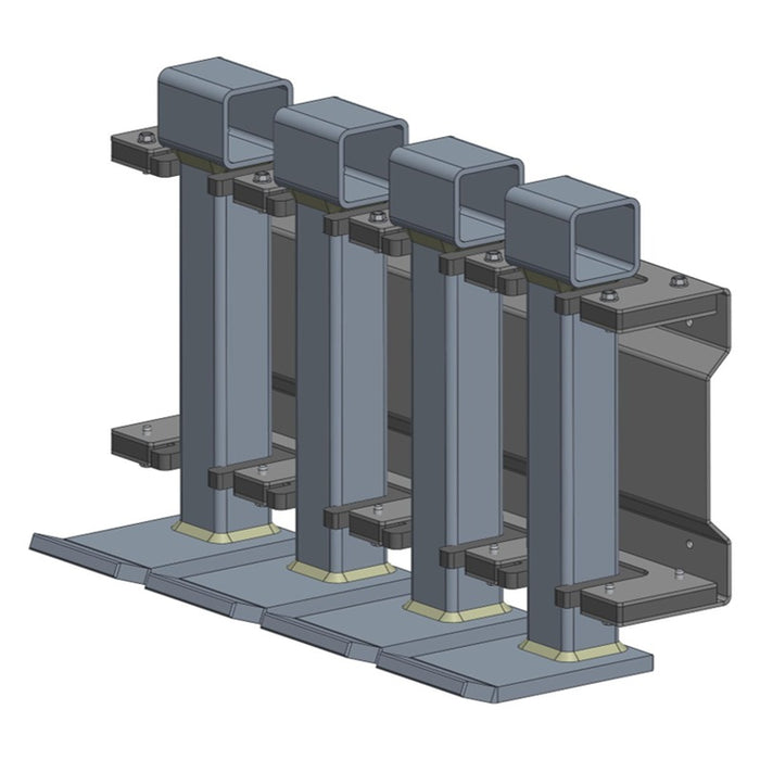 Jack Pack organizer kit clamp holders, rendering