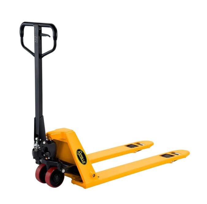 Apollolift Pallet Jack Low Profile 3300lbs. 48"Lx27"W Fork 2 inch lowered
