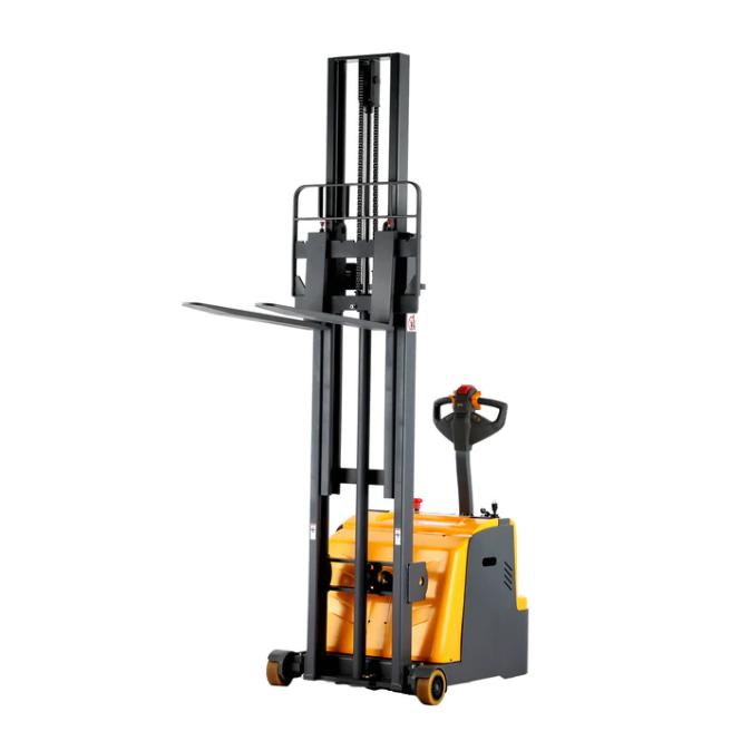 Apollolift Counterbalanced Electric Stacker 2200lbs Straddle Legs. 98" High
