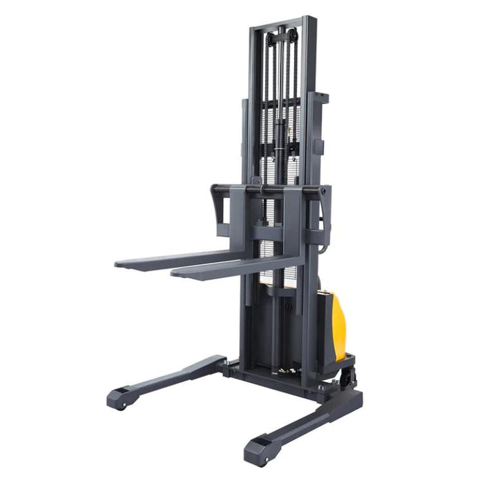 Apollolift Semi-Electric Straddle Stacker 2200lbs Cap. 118" Lifting