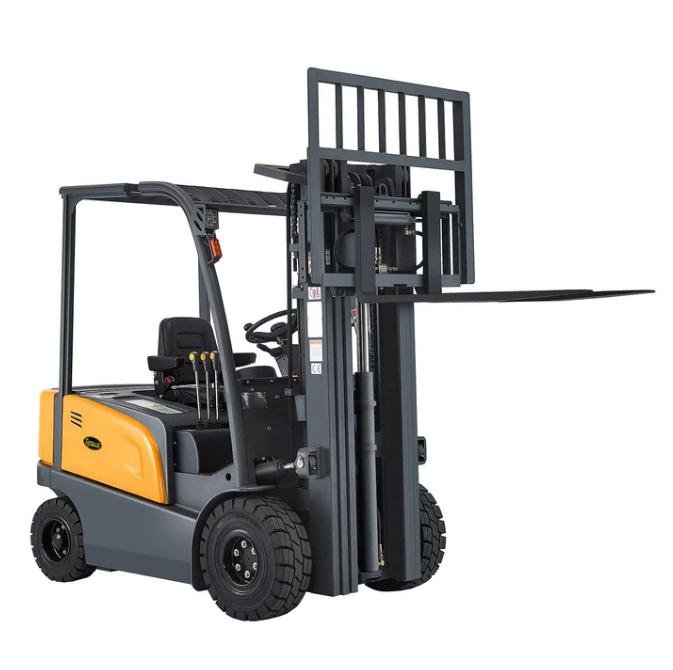 Apollolift Lithium Battery 4-wheel Electric Forklift 5500lbs Cap. 197" Lifting